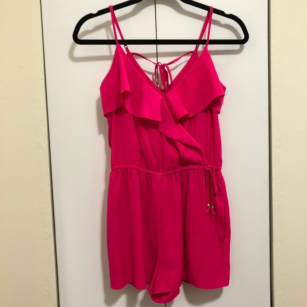 Pink romper